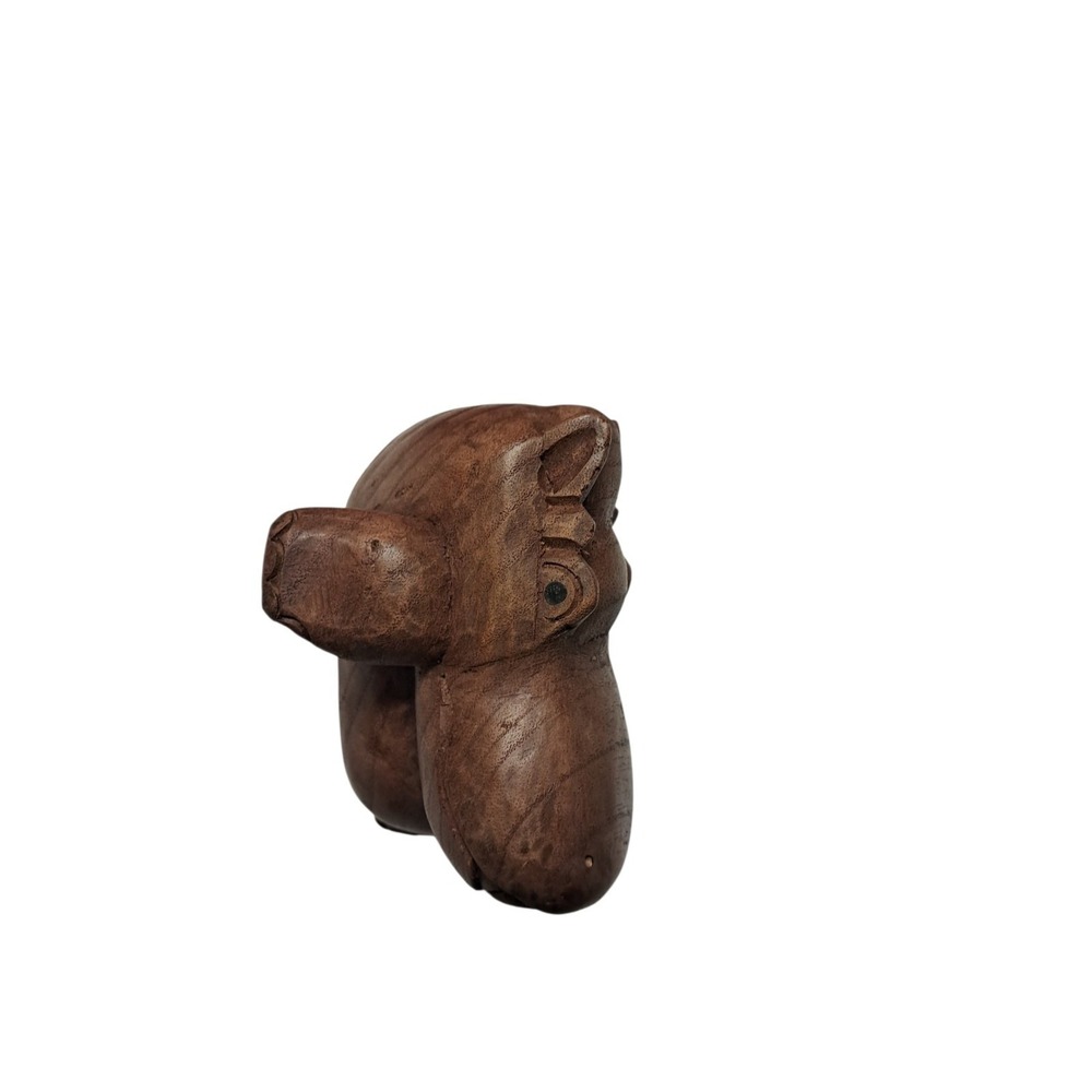 Hippopotamus Hand Carved - Picture 8 of 11